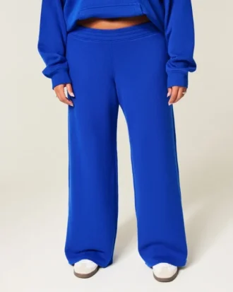 2026 Pantaloni de trening largi cu aplicații grafice