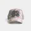 Șapcă de camionagiu cu imprimeu camuflaj roz