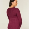 Babydoll cu mâneci lungi și gât pătrat Babydoll cu mâneci lungi și gât pătrat