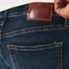 Blugi drepți slim, spălați închis Blugi drepți slim, spălați închis