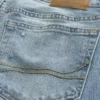 Blugi drepți Y2K Distressed Medium Wash Blugi drepți Y2K Distressed Medium Wash