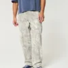 Blugi largi camuflați Blugi largi camuflați