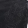 Blugi largi skater cu imprimeu Dragon negru spălat Blugi largi skater cu imprimeu Dragon negru spălat