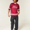 Blugi largi skater, spălați, negri Blugi largi skater, spălați, negri