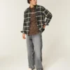 Blugi largi, spălați, de culoare gri Blugi largi, spălați, de culoare gri