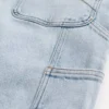 Blugi largi, spălați în culori deschise Blugi largi, spălați în culori deschise