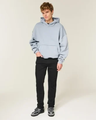 Blugi skinny negri, care nu se decolorează