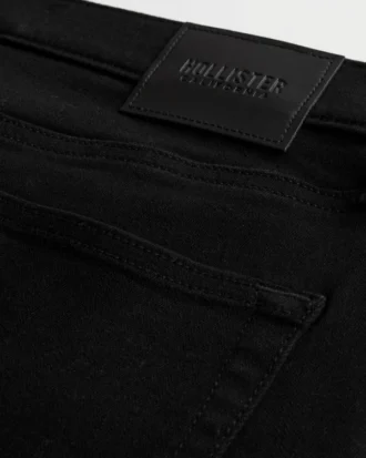 Blugi skinny negri, care nu se decolorează