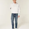 Blugi skinny sportivi, spălați mediu Blugi skinny sportivi, spălați mediu
