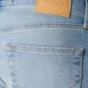 Blugi skinny sportivi, spălați în culori deschise Blugi skinny sportivi, spălați în culori deschise