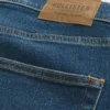 Blugi skinny sportivi, spălați închis Blugi skinny sportivi, spălați închis
