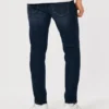Blugi skinny sportivi, spălați închis Blugi skinny sportivi, spălați închis