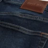 Blugi skinny sportivi, spălați închis Blugi skinny sportivi, spălați închis