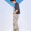 Blugi super largi camuflați Blugi super largi camuflați