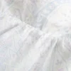 Bluză babydoll cu model paisley simplu Bluză babydoll cu model paisley simplu