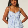 Bluză babydoll din șifon ușor Bluză babydoll din șifon ușor