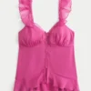 Bluză babydoll din șifon ușor Bluză babydoll din șifon ușor