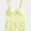 Bluză babydoll din șifon ușor Bluză babydoll din șifon ușor
