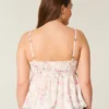 Bluză babydoll din șifon ușor Bluză babydoll din șifon ușor