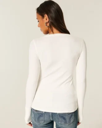 Bluză cu mâneci lungi Icon Henley