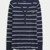 Bluză cu mâneci lungi Icon Henley
