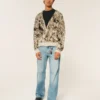 Cardigan boxy fuzzy Cardigan boxy fuzzy