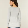 Cardigan cu mâneci lungi și croi lejer Cardigan cu mâneci lungi și croi lejer