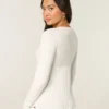 Cardigan cu mâneci lungi și croi lejer Cardigan cu mâneci lungi și croi lejer