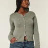 Cardigan cu ochiuri Cardigan cu ochiuri