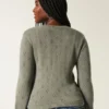Cardigan cu ochiuri Cardigan cu ochiuri