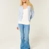 Cardigan cu ochiuri Cardigan cu ochiuri