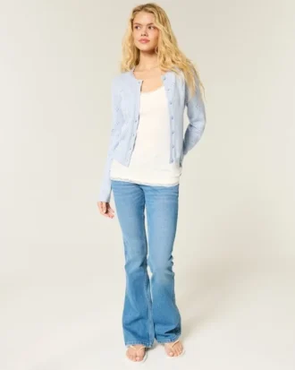 Cardigan cu ochiuri