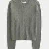Cardigan cu ochiuri Cardigan cu ochiuri