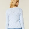 Cardigan cu ochiuri Cardigan cu ochiuri