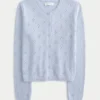 Cardigan cu ochiuri Cardigan cu ochiuri