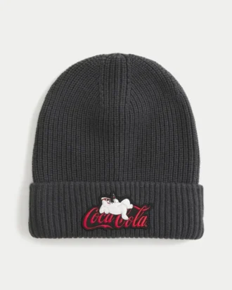 Căciulă cu imprimeu Coca-Cola