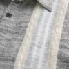 Cămașă cu mâneci scurte, texturată, cu dungi