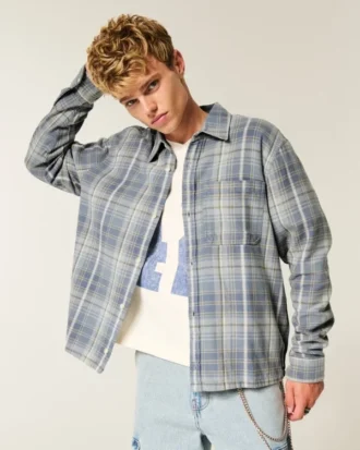 Cămașă din flanelă