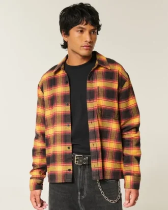 Cămașă din flanelă