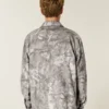 Cămașă din flanelă Boxy Camo