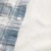 Cămașă din flanelă cu căptușeală termică, croială dreptă Cămașă din flanelă cu căptușeală termică, croială dreptă