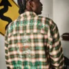 Cămașă din flanelă cu imprimeu grafic University of Miami Hurricanes Cămașă din flanelă cu imprimeu grafic University of Miami Hurricanes