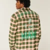 Cămașă din flanelă cu imprimeu grafic University of Miami Hurricanes Cămașă din flanelă cu imprimeu grafic University of Miami Hurricanes