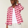 Cămașă din flanelă cu imprimeu Ohio State University Buckeyes Cămașă din flanelă cu imprimeu Ohio State University Buckeyes