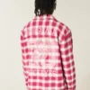 Cămașă din flanelă cu imprimeu Ohio State University Buckeyes Cămașă din flanelă cu imprimeu Ohio State University Buckeyes
