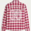 Cămașă din flanelă cu imprimeu Ohio State University Buckeyes Cămașă din flanelă cu imprimeu Ohio State University Buckeyes