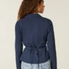 Cămașă din poplin elastic cu nasturi Cămașă din poplin elastic cu nasturi