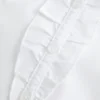 Cămașă din poplin elastic în stil smoking