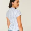 Cămașă Henley cu mâneci scurte și guler în V Cămașă Henley cu mâneci scurte și guler în V