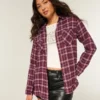 Cămașă oversized din flanel